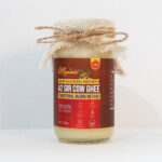 Allganic Ashwagandha Infused A2 Gir Cow Ghee | Glass Jar (200ml) | Traditional hand-churned Bilona Ghee | 100% Pure, Natural and Healthy | Made from the milk of forest-grazed Desi A2 Gir Cows | Very light and best for Gut Health | Pure vegetarian