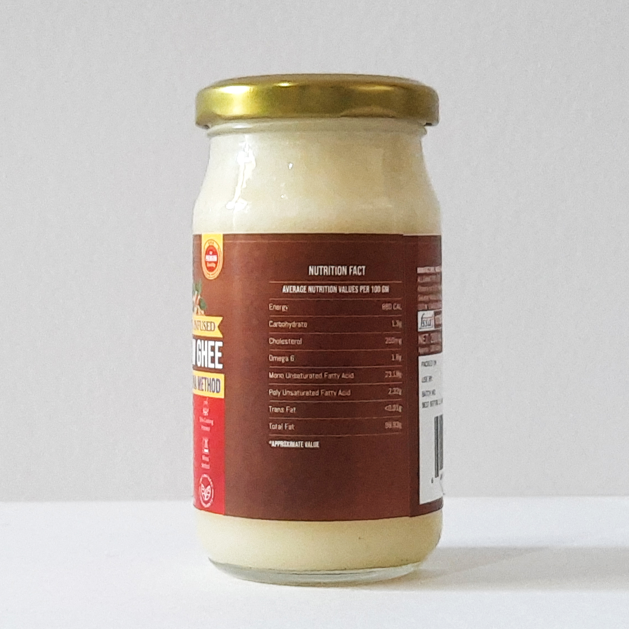 Allganic Ashwagandha Infused A2 Gir Cow Ghee | Glass Jar (200ml) | Traditional hand-churned Bilona Ghee | 100% Pure, Natural and Healthy | Made from the milk of forest-grazed Desi A2 Gir Cows | Very light and best for Gut Health | Pure vegetarian - Image 4