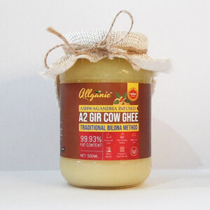 Ashwagandha Infused Allganic A2 Gir Cow Ghee